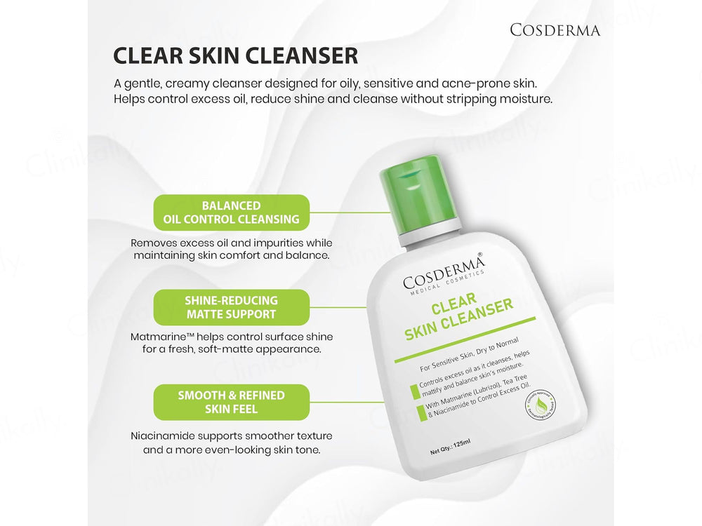 Cosderma Clear Skin Cleanser