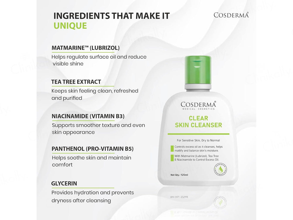Cosderma Clear Skin Cleanser