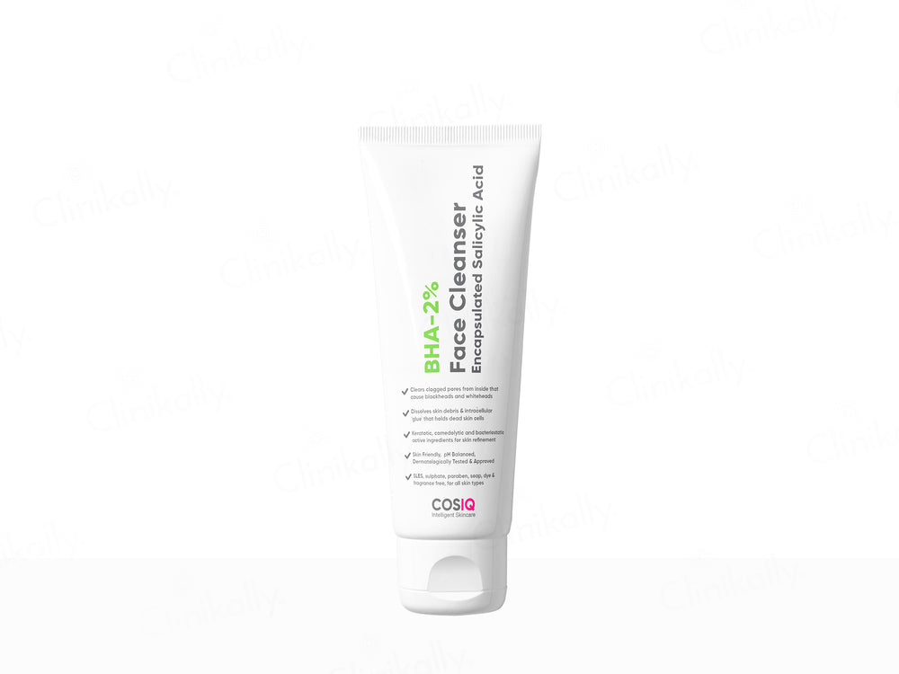 CosiQ FC-3 AHA 10% + BHA 2% Exfoliating Face Cleanser Gel