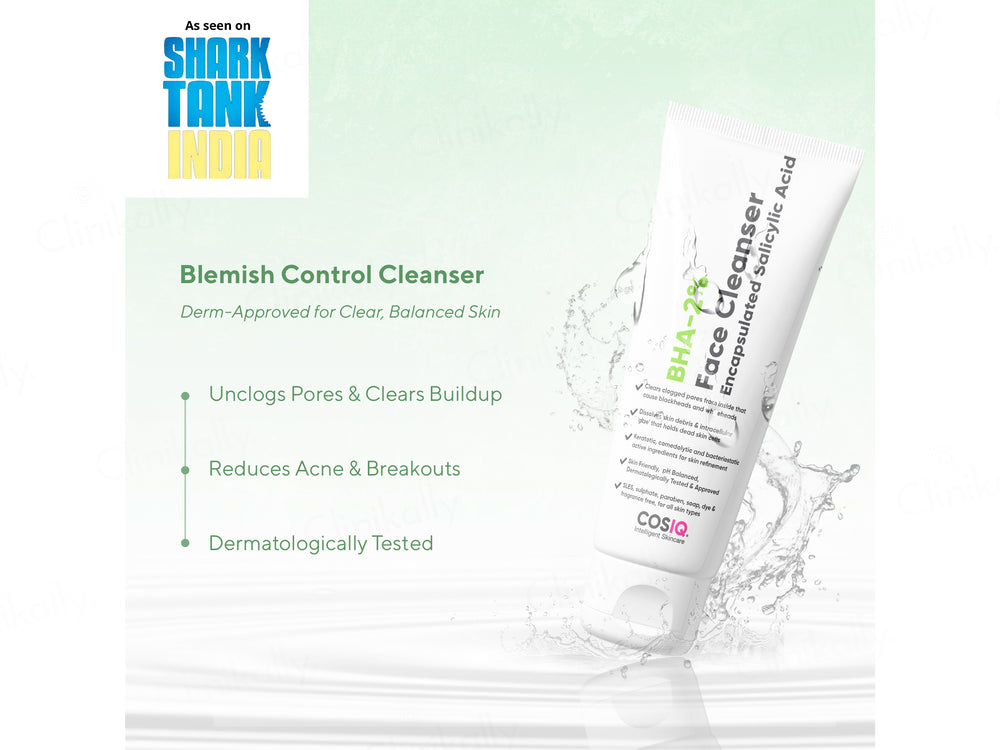 CosiQ BHA-2% Encapsulated Salicylic Acid Face Cleanser