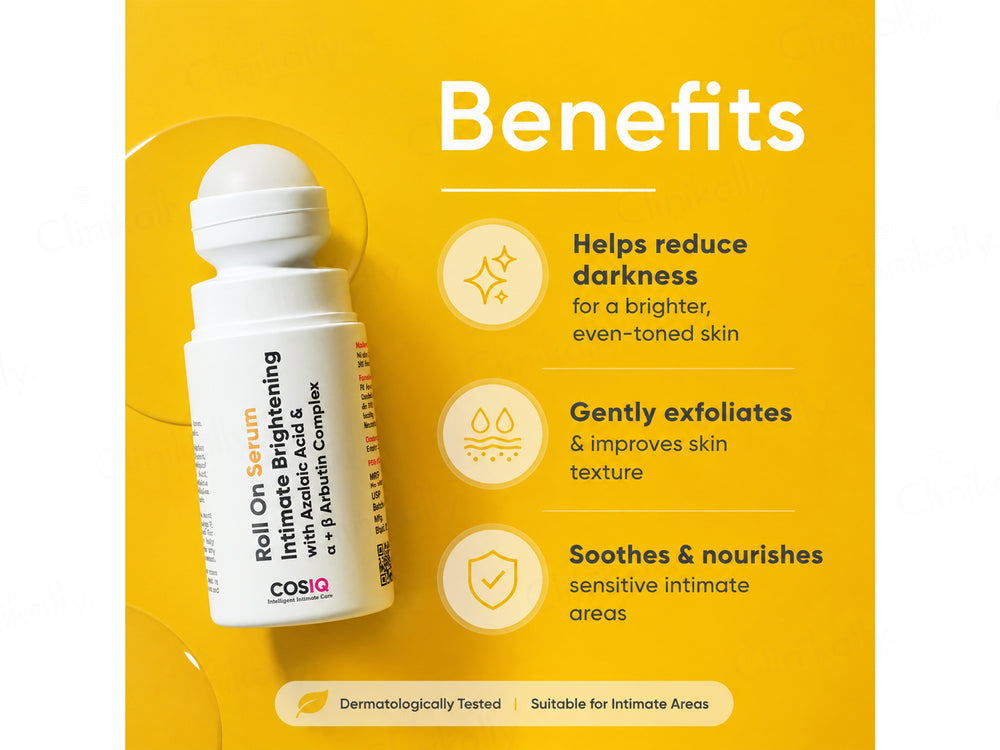 CosiQ Intimate Brightening Roll-On Serum