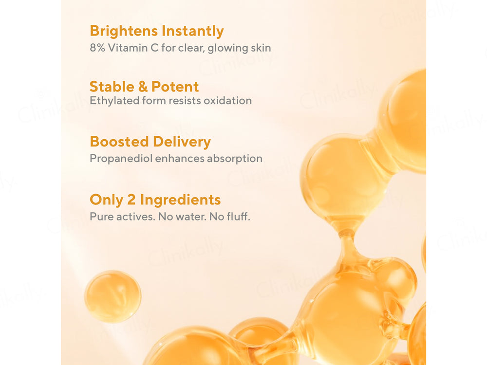 CosiQ Vitamin C-8% Ethylated Ascorbic Acid Face Serum