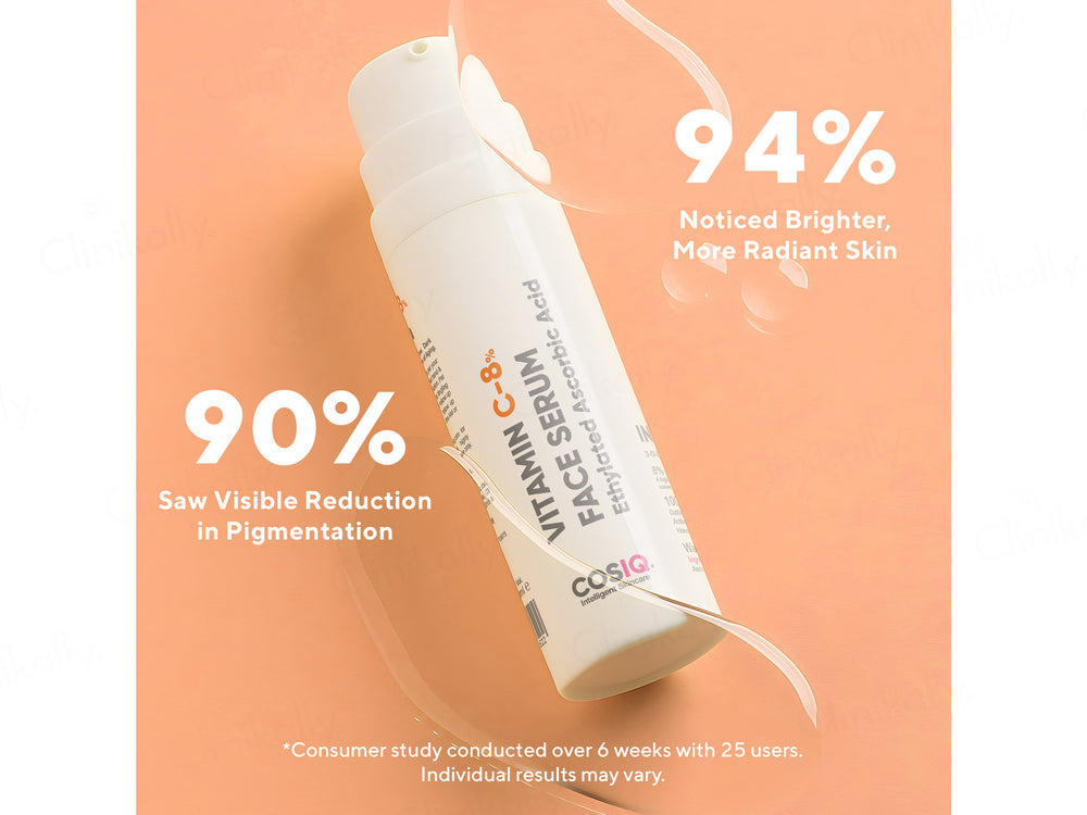CosiQ Vitamin C-8% Ethylated Ascorbic Acid Face Serum