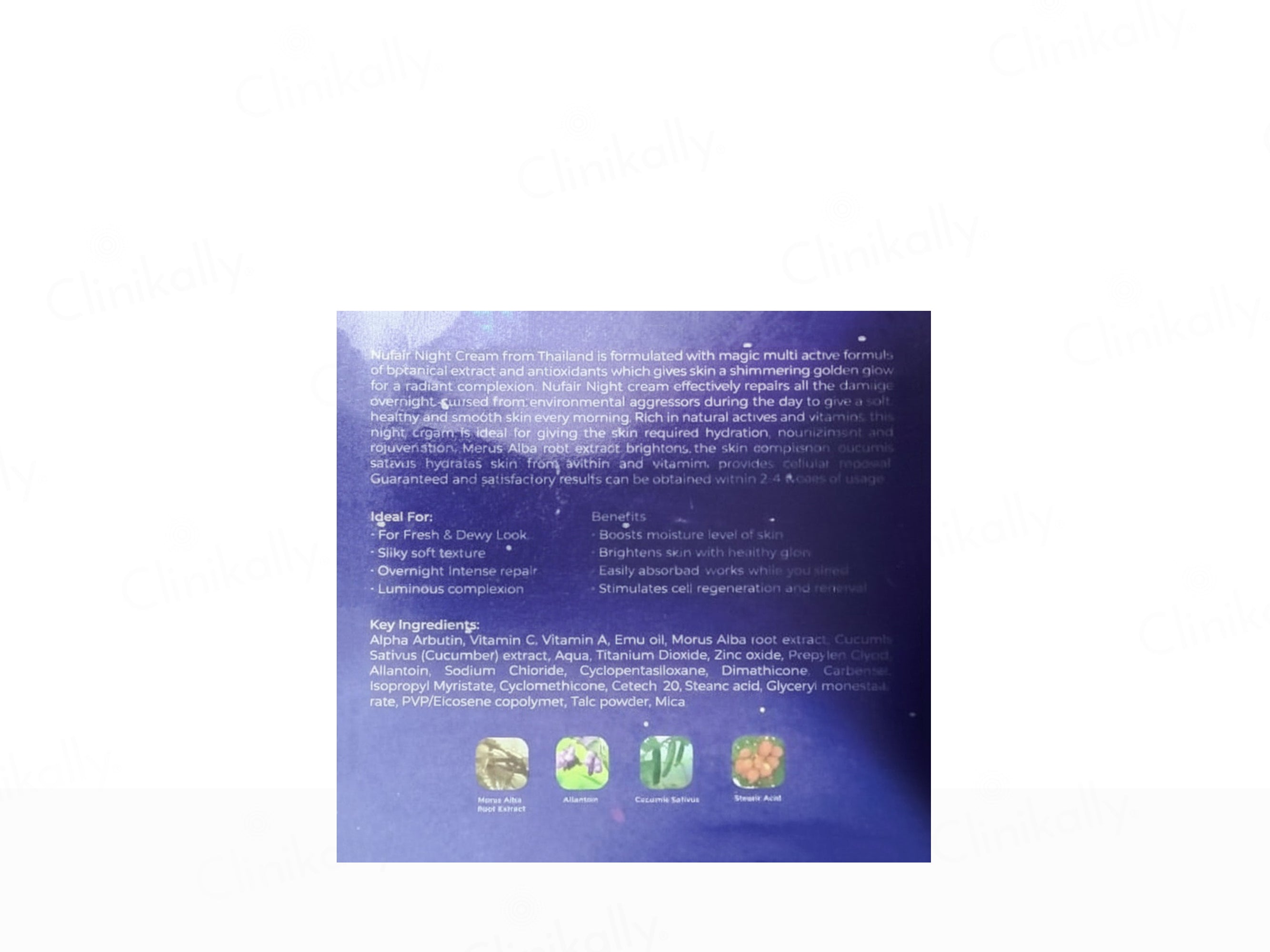 Cosmonova Nufair Night Cream