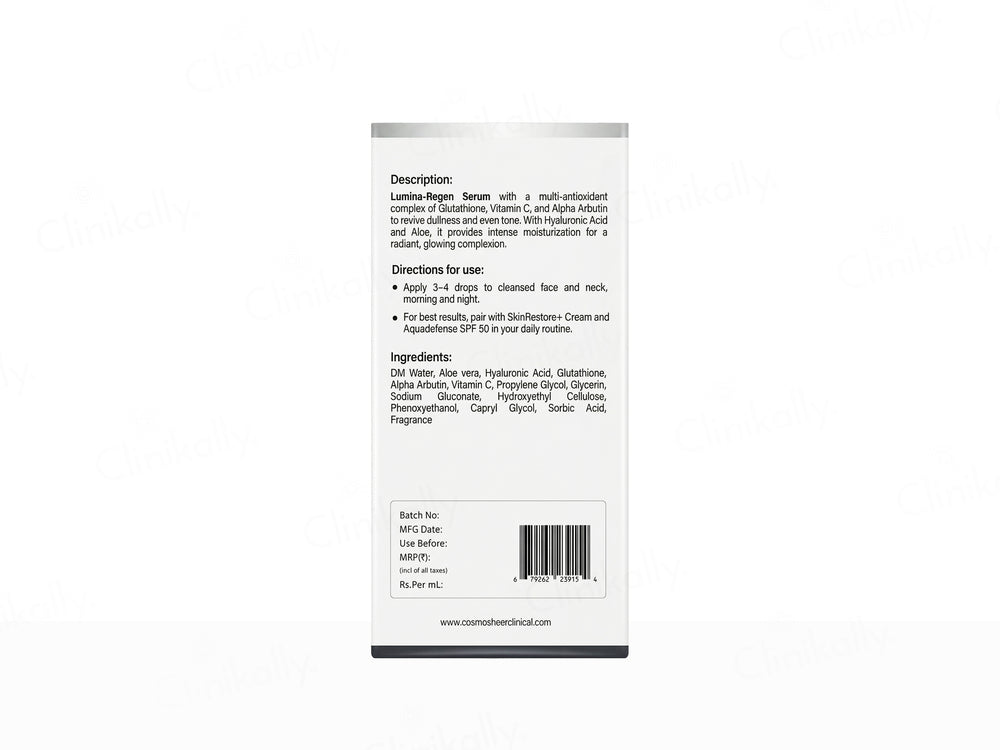 Cosmosheer Clinical Lumina-Regen Serum
