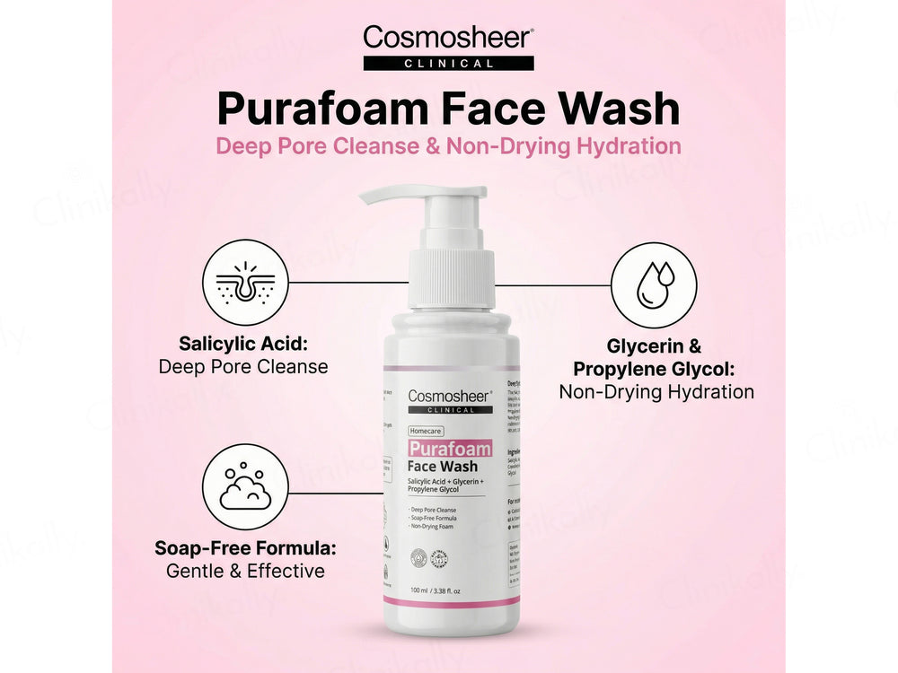 Cosmosheer Clinical Purafoam Face Wash