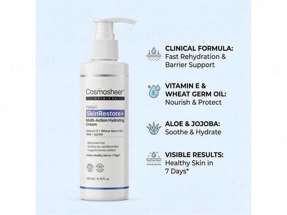 Cosmosheer Clinical SkinRestore+ Multi-Action Hydrating Cream