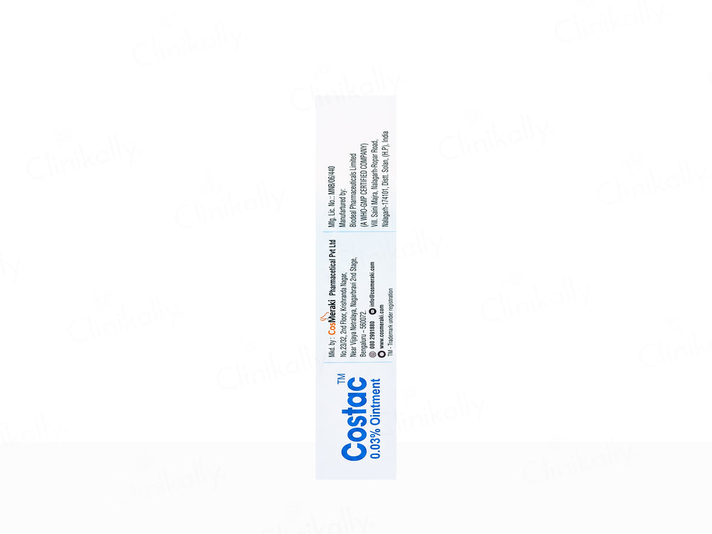 Costac 0.03% Ointment