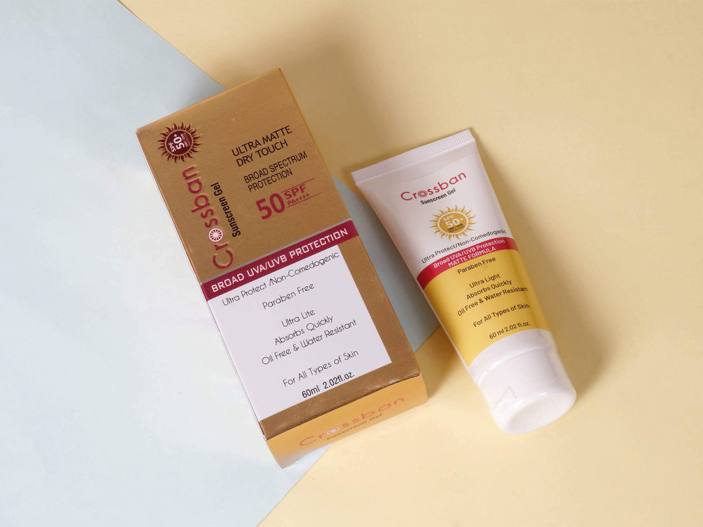 Crossban SPF 50+ Sunscreen Gel-Clinikally
