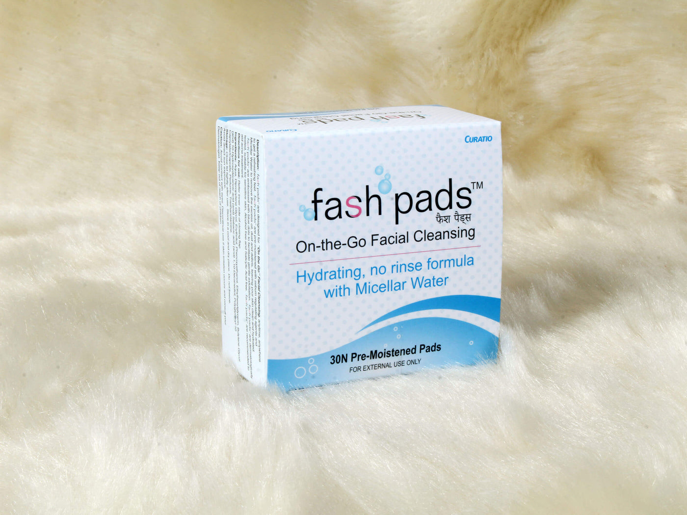 Curatio Fash Pads (On-the-Go- Facial Cleansing) - Clinikally