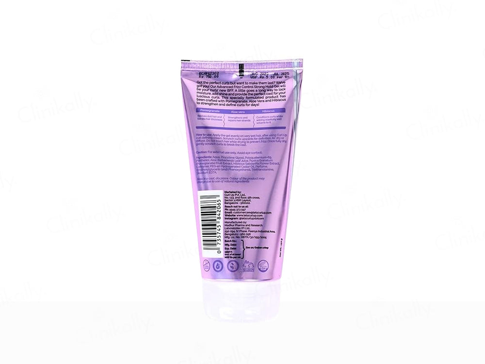 Curl Up Advanced Frizz Control Strong Hold Gel