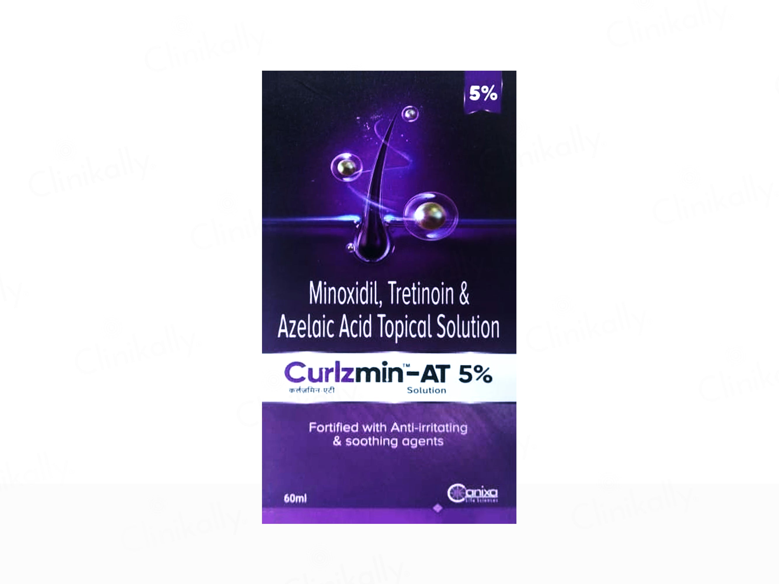 Curlzmin-AT 5% Topical Solution