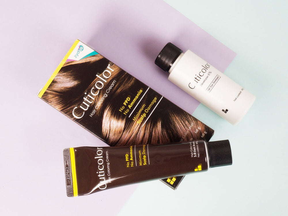 Cuticolor Hair Coloring Cream Dark Brown 3.0 - Clinikally