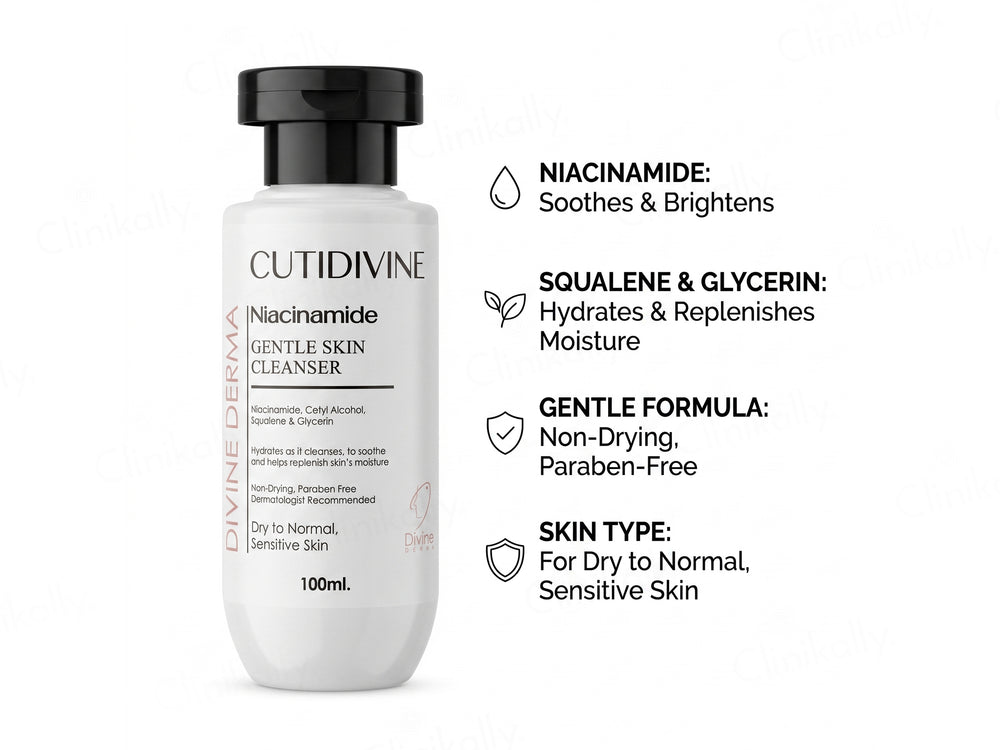 Cutidivine Niacinamide Gentle Skin Cleanser