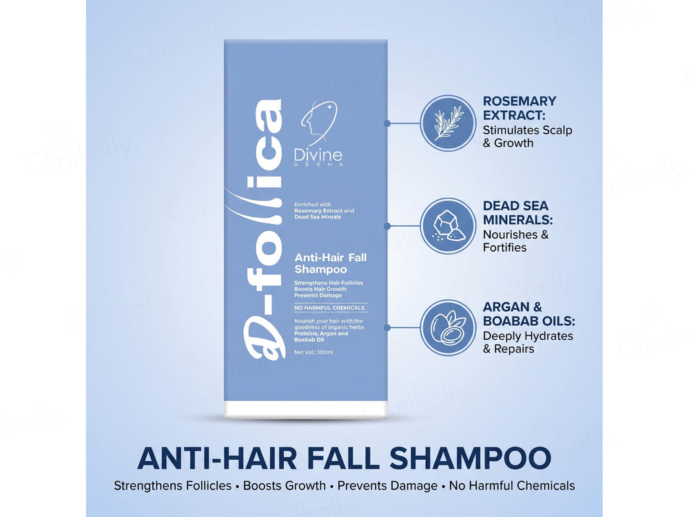 D-Follica Anti-Hair Fall Shampoo