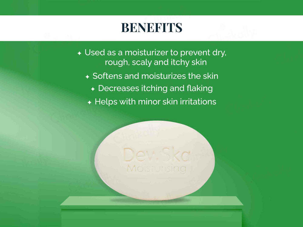 Dewska Moisturising Soap - Clinikally