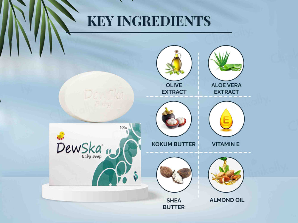 DewSka Baby Soap - Clinikally