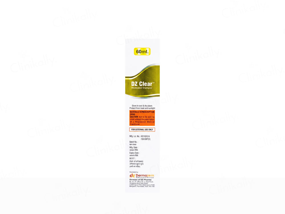 DZ Clear Medicated Shampoo