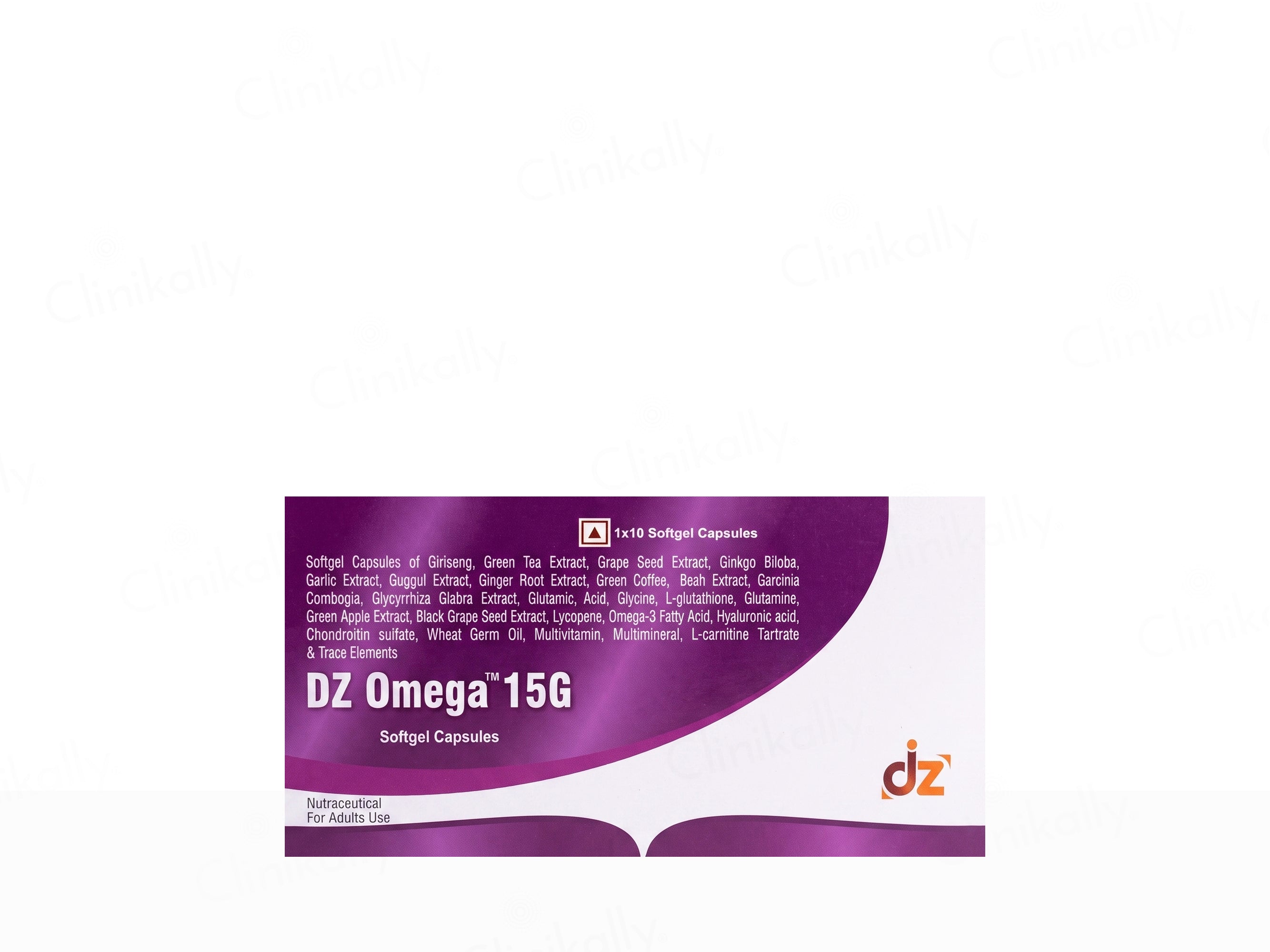 DZ Omega 15G Softgel Capsule