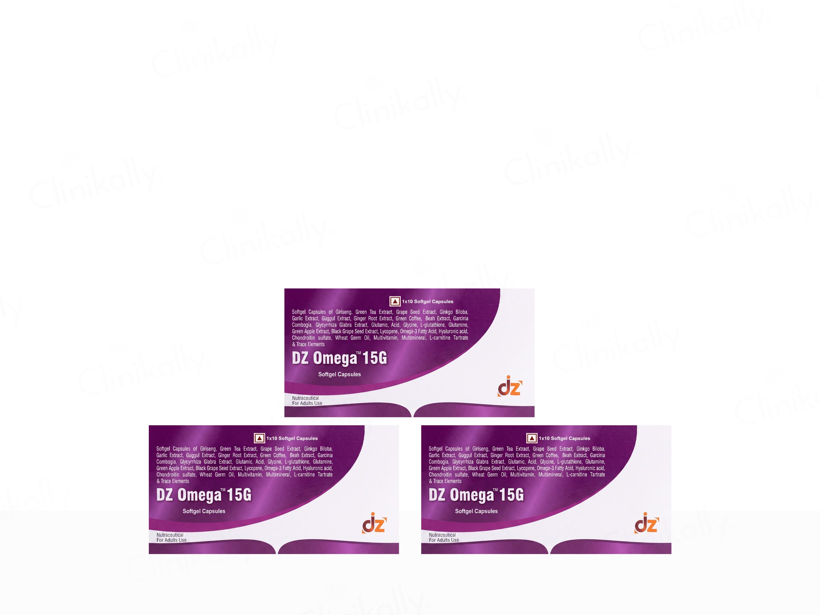 DZ Omega 15G Softgel Capsule