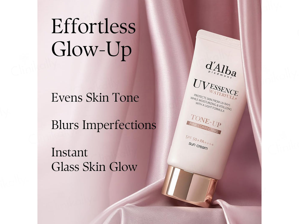 D'Alba UV Essence Waterfull+ Tone-Up Sun Cream SPF 50+ PA++++