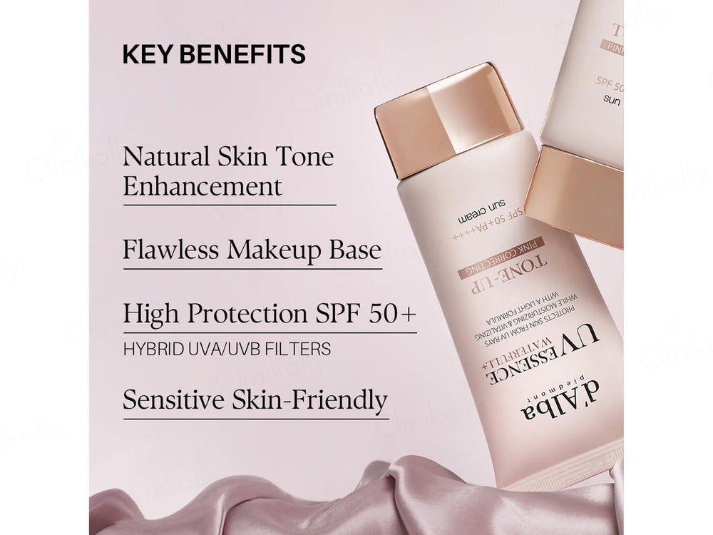 D'Alba UV Essence Waterfull+ Tone-Up Sun Cream SPF 50+ PA++++
