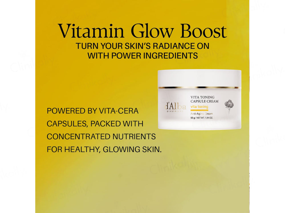 D'Alba Vita Toning Anti-Aging Capsule Cream