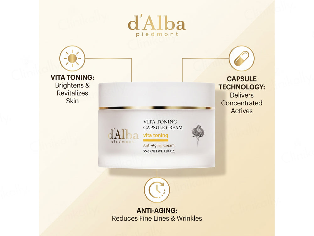 D'Alba Vita Toning Anti-Aging Capsule Cream