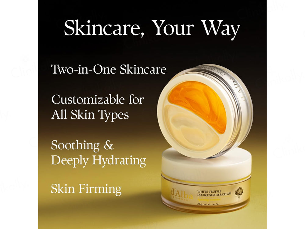 D'Alba White Truffle Double Serum & Cream