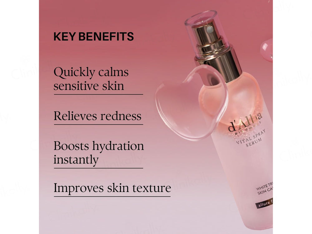 D'Alba White Truffle Skin Calming Vital Spray Face Serum