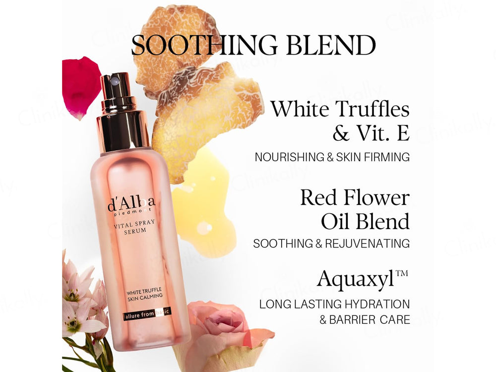 D'Alba White Truffle Skin Calming Vital Spray Face Serum