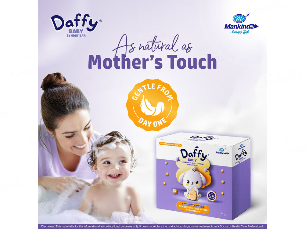 Daffy Baby Cleansing and Moisturising Bathing Bar