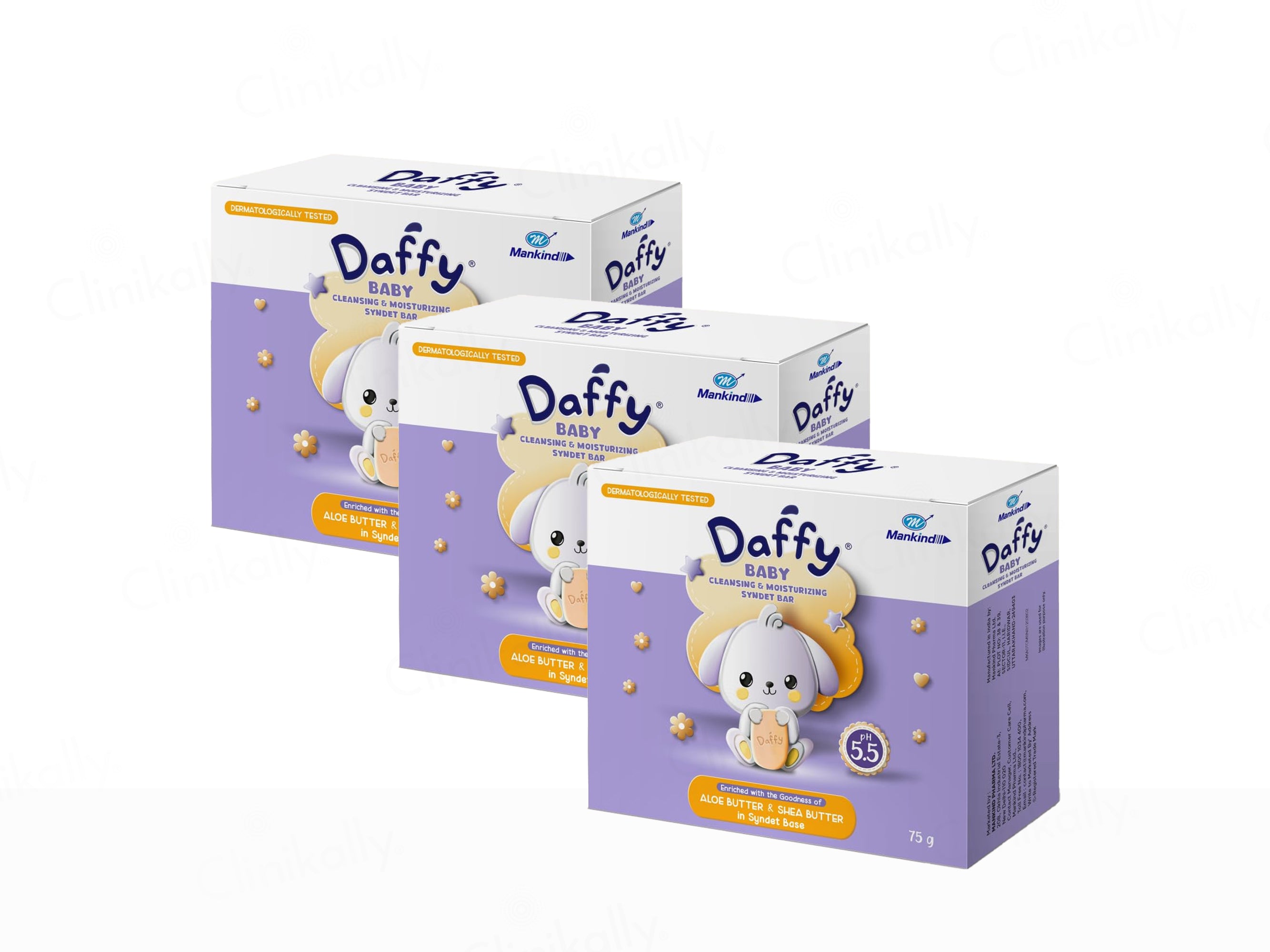 Daffy Baby Cleansing and Moisturising Bathing Bar