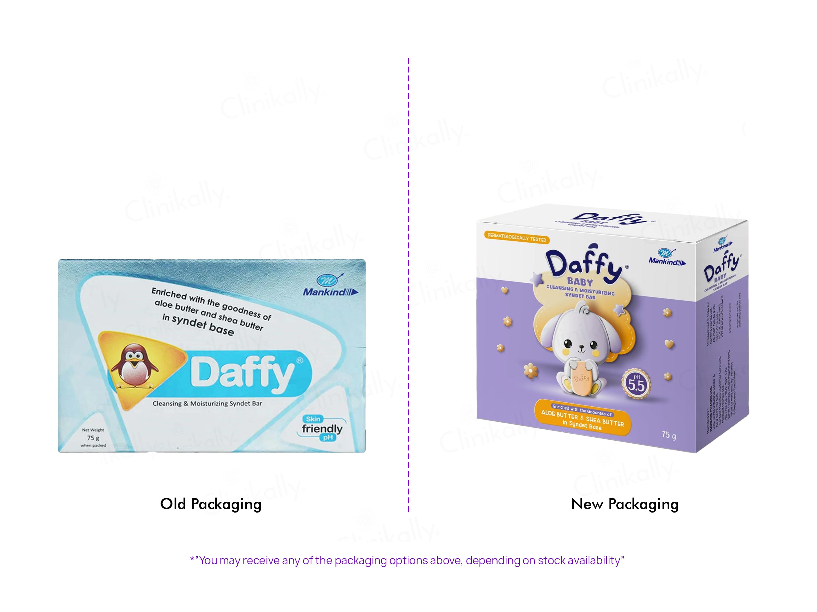 Daffy Baby Cleansing and Moisturising Bathing Bar