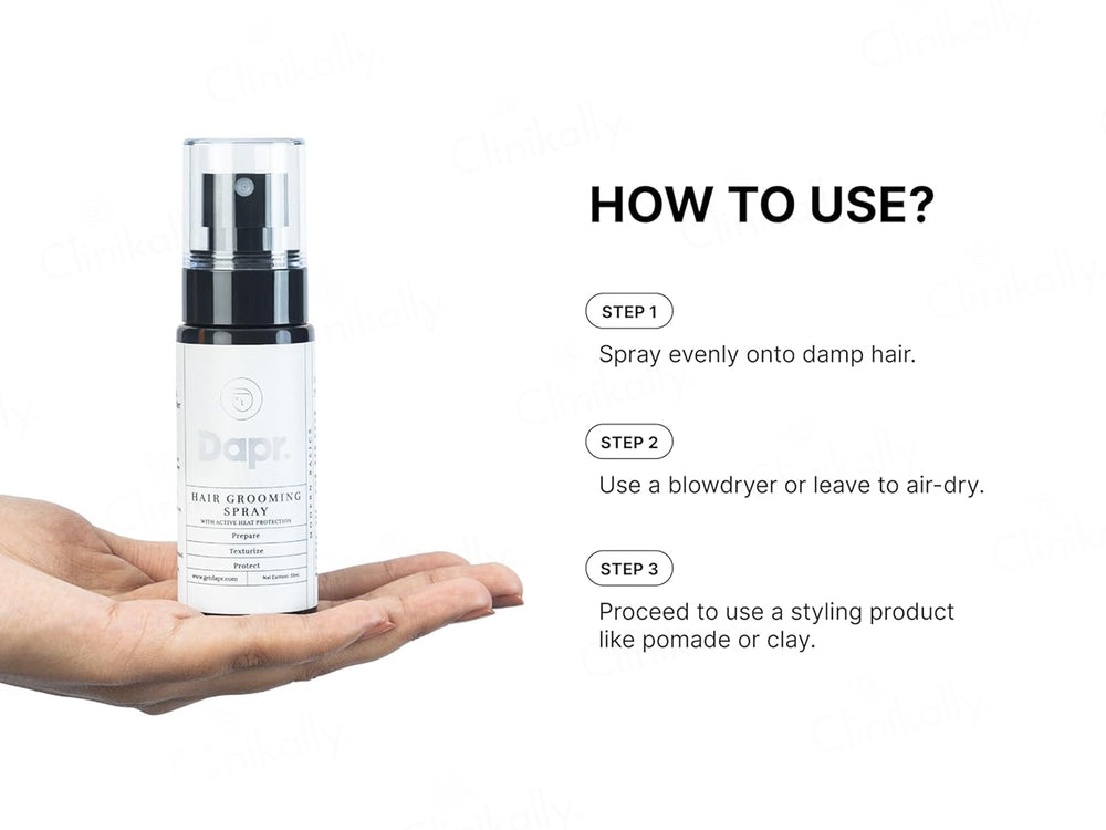 Dapr. Hair Grooming Texture Spray