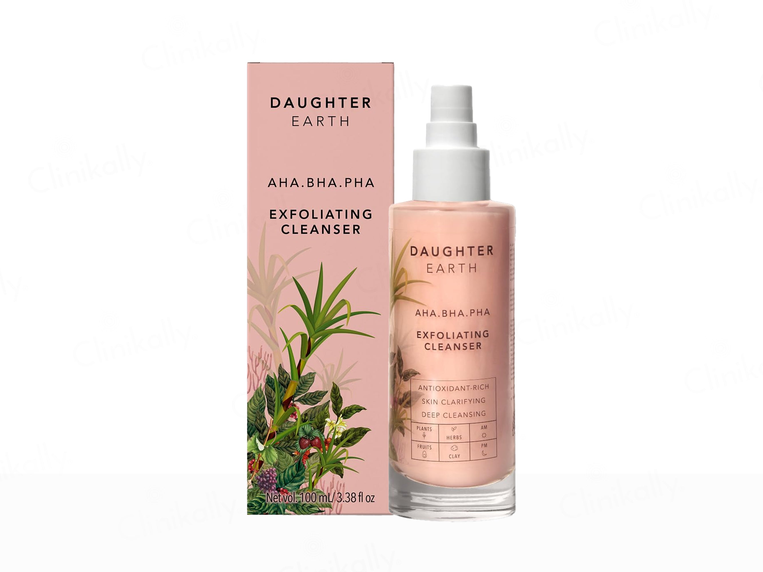 Daughter Earth AHA BHA PHA Exfoliating Cleanser