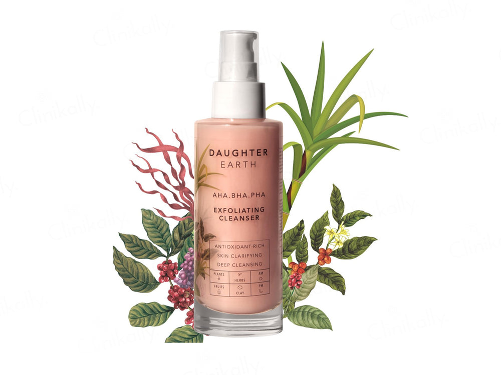 Daughter Earth AHA BHA PHA Exfoliating Cleanser
