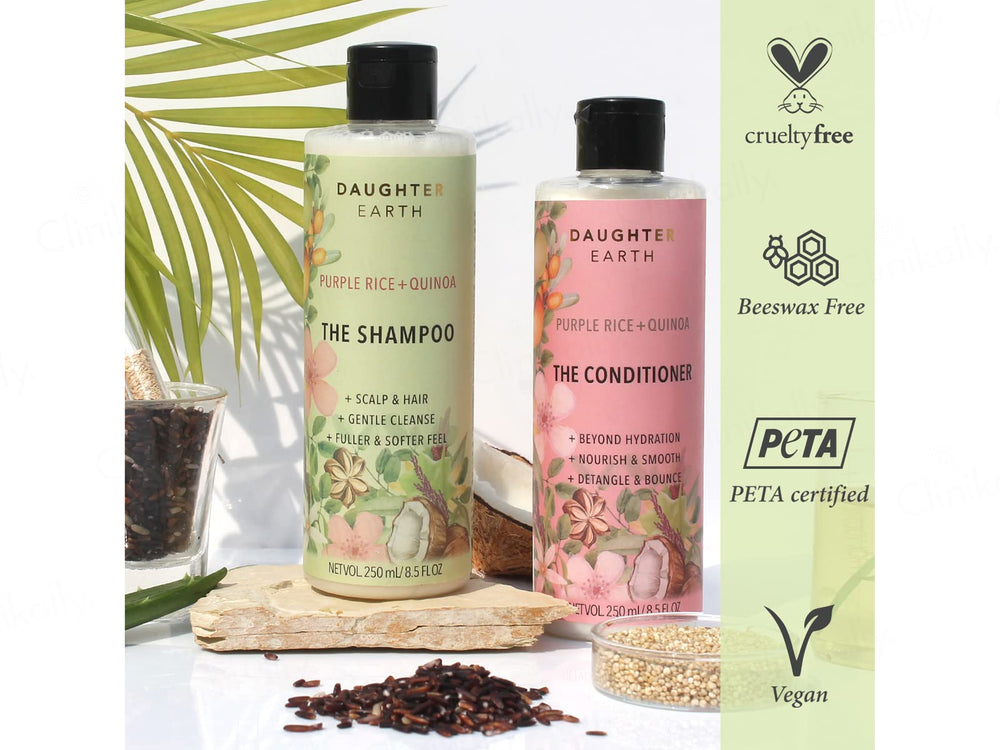 Daughter Earth Purple Rice + Quinoa The Shampoo