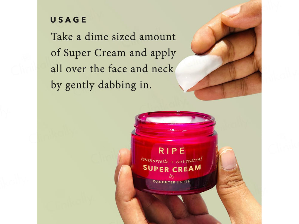 Daughter Earth Ripe Immortelle + Resveratrol Super Cream