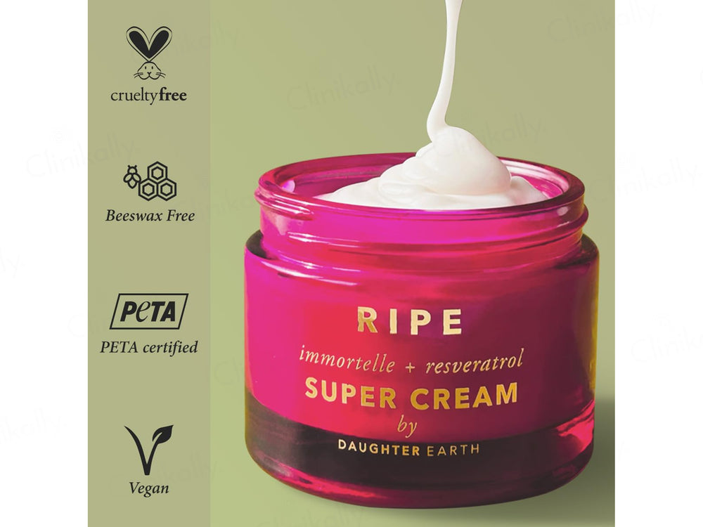 Daughter Earth Ripe Immortelle + Resveratrol Super Cream
