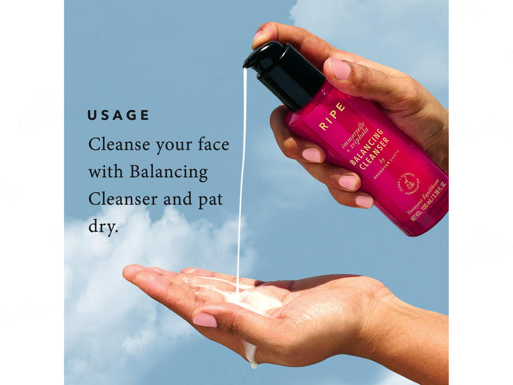 Daughter Earth Ripe Immortelle + Triphala Balancing Cleanser