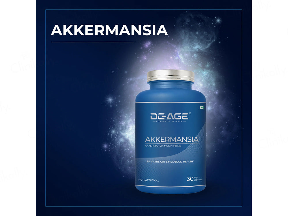 DeAge Akkermansia Nutraceutical Veg Capsule