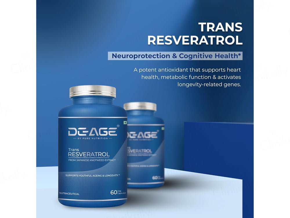 DeAge B-NMN 1000mg Health Supplement Veg Capsule