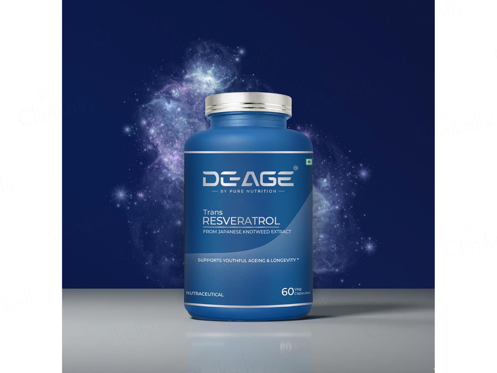 DeAge B-NMN 1000mg Health Supplement Veg Capsule