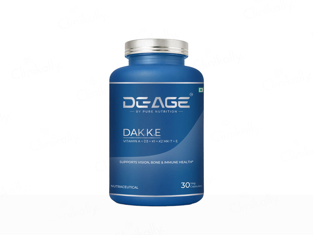 DeAge DAK1K2E Nutraceutical Veg Capsule