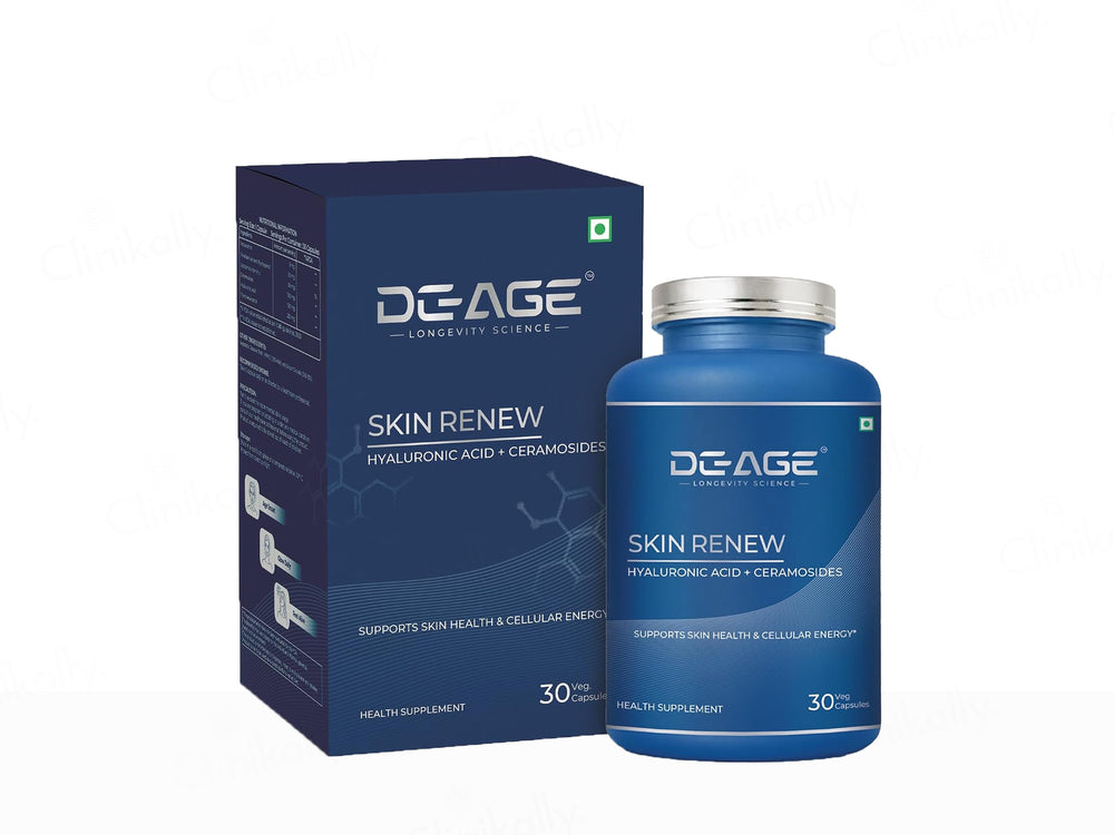 DeAge Skin Renew Health Supplement Veg Capsule