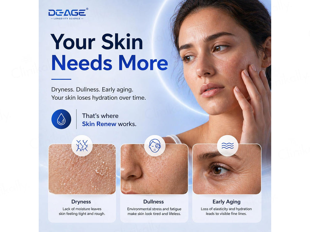 DeAge Skin Renew Health Supplement Veg Capsule