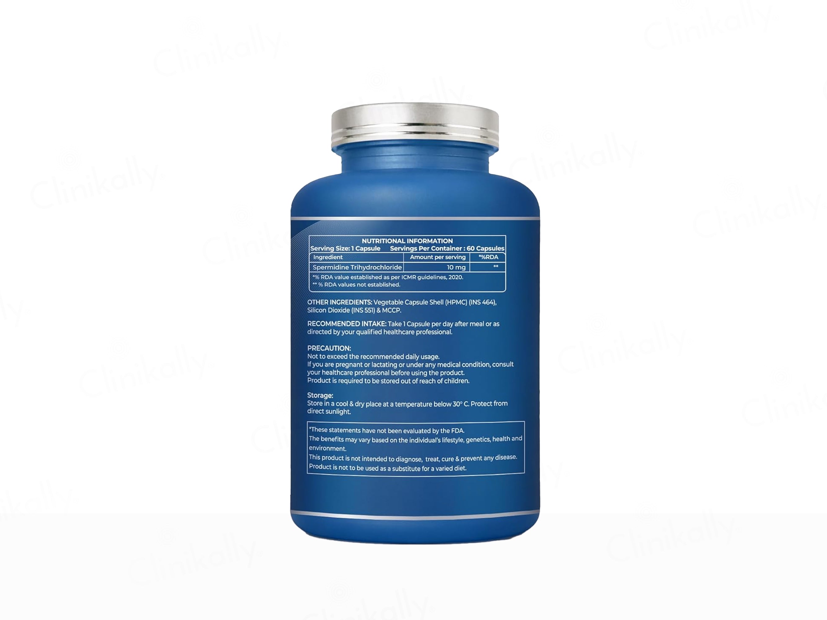 DeAge Spermidine Nutraceutical Veg Capsule