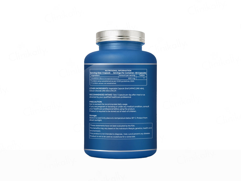 DeAge Urolithin-A Nutraceutical Veg Capsule