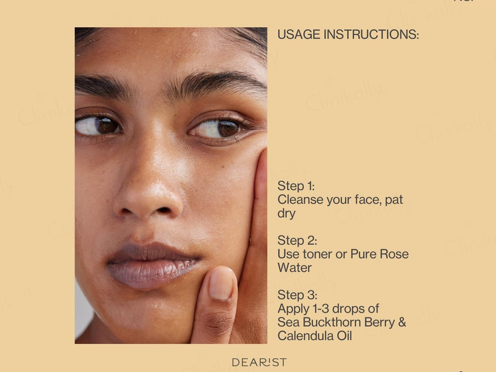 Dearist Sea Buckthorn Berry & Calendula Oil